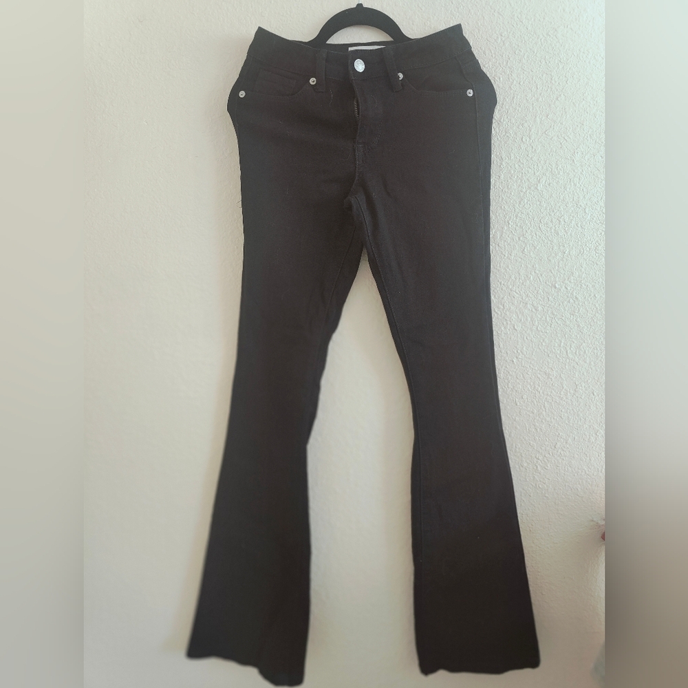 Black Flared Jeans